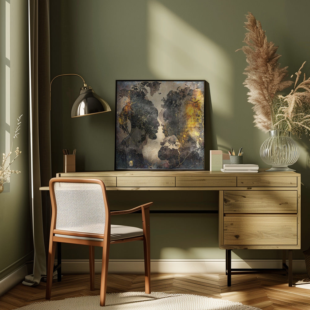 Wall art African Art Illustration Wallart 085