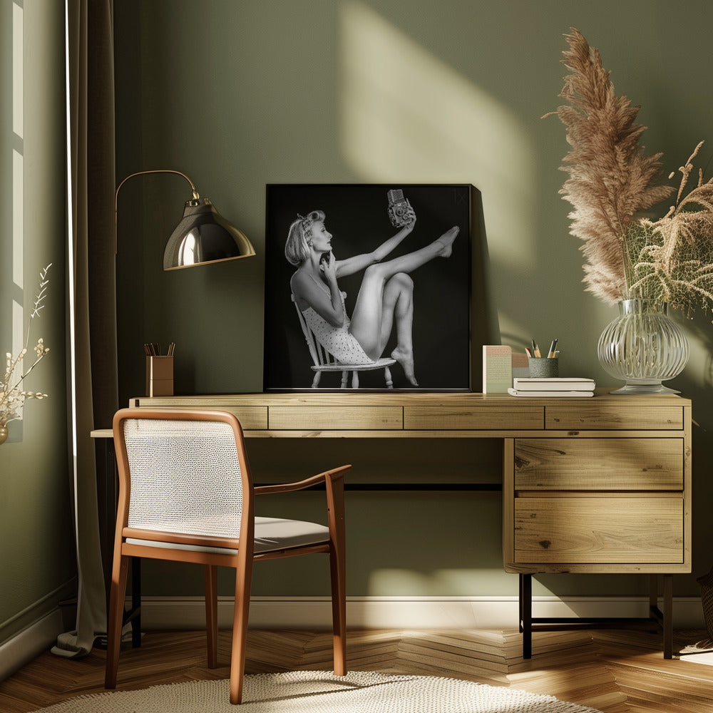 Wall art Vintage Selfie