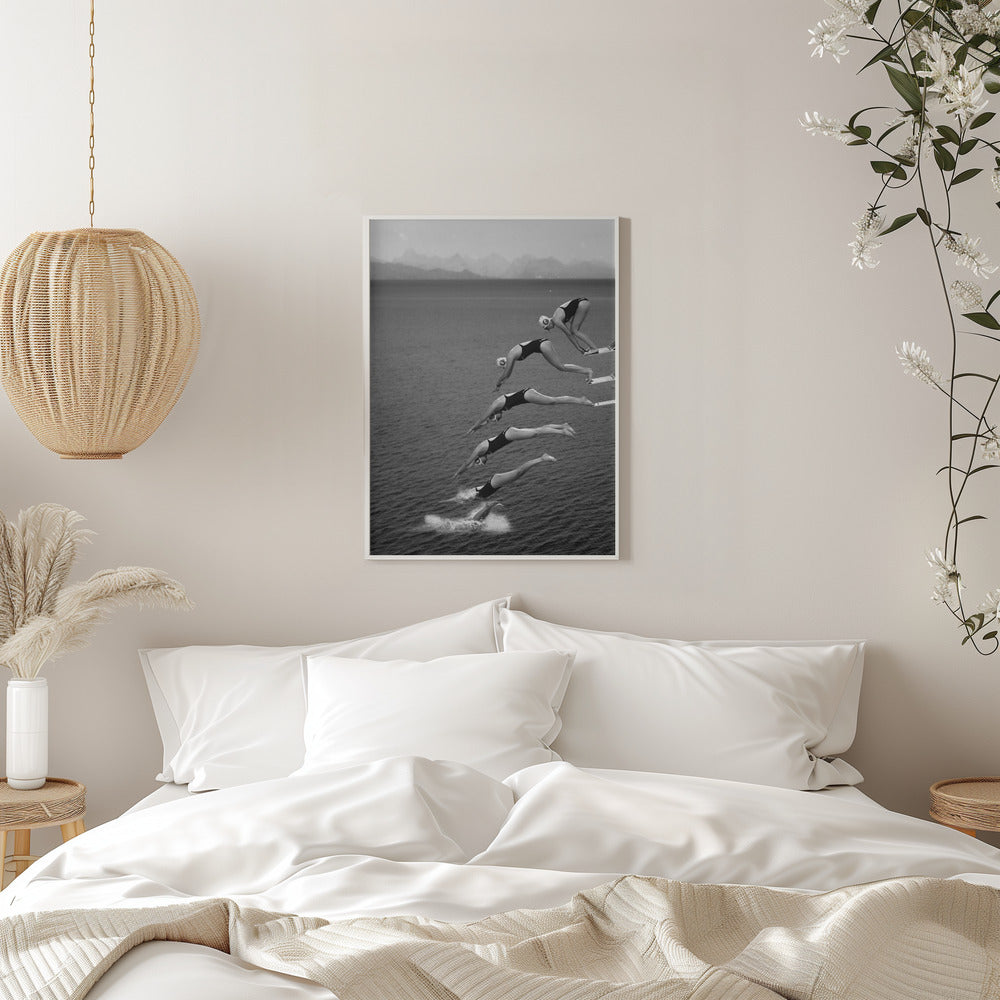 Wall art The beauty of diving
