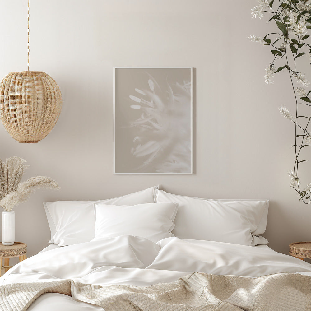 Wall art Flower Beige_1