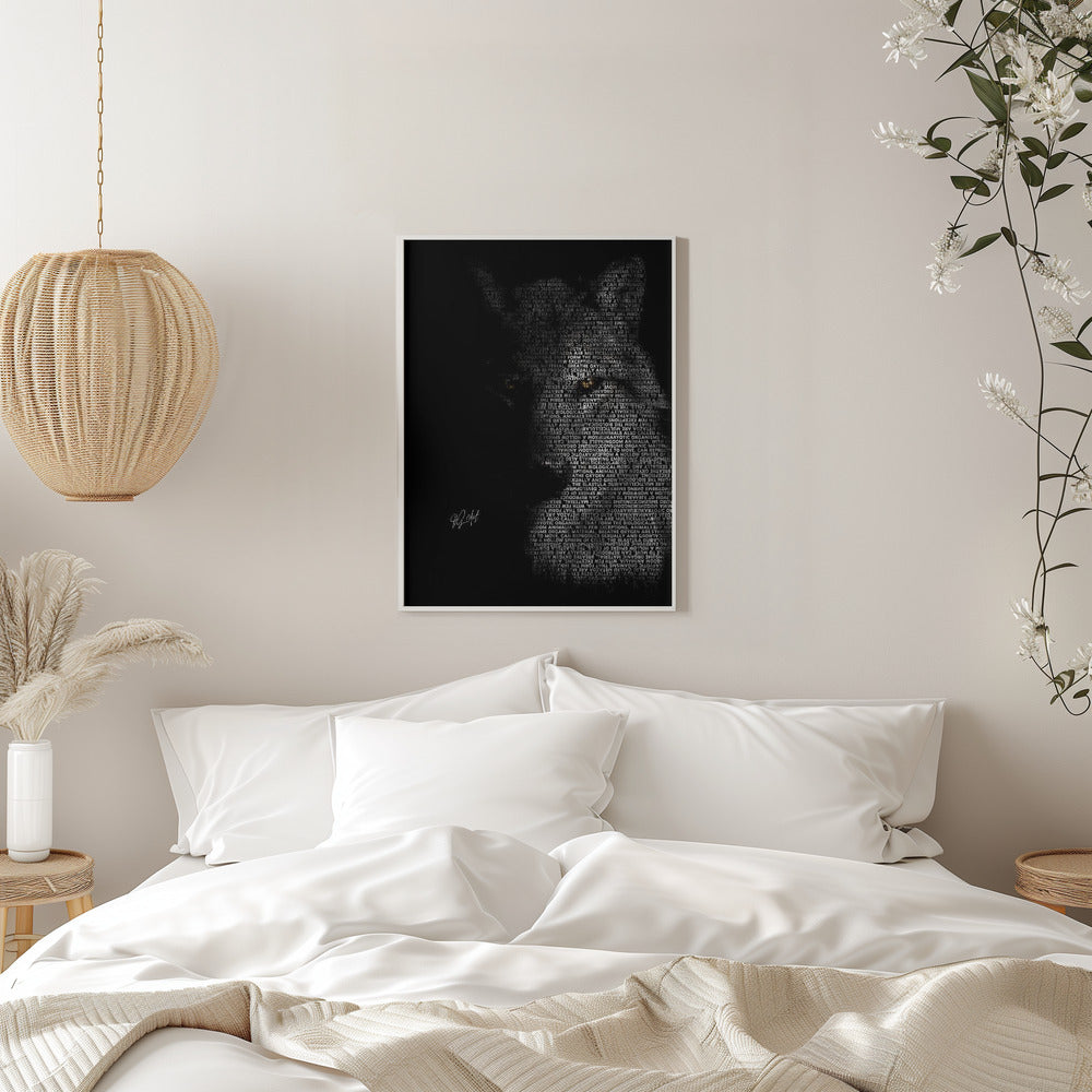 Wall art Wolf