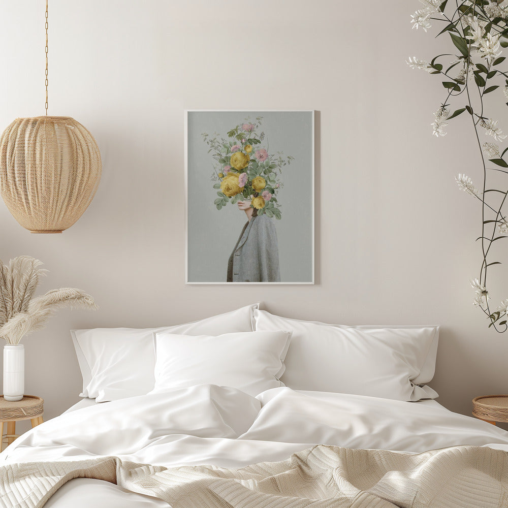 Wall art Yellow bouquet