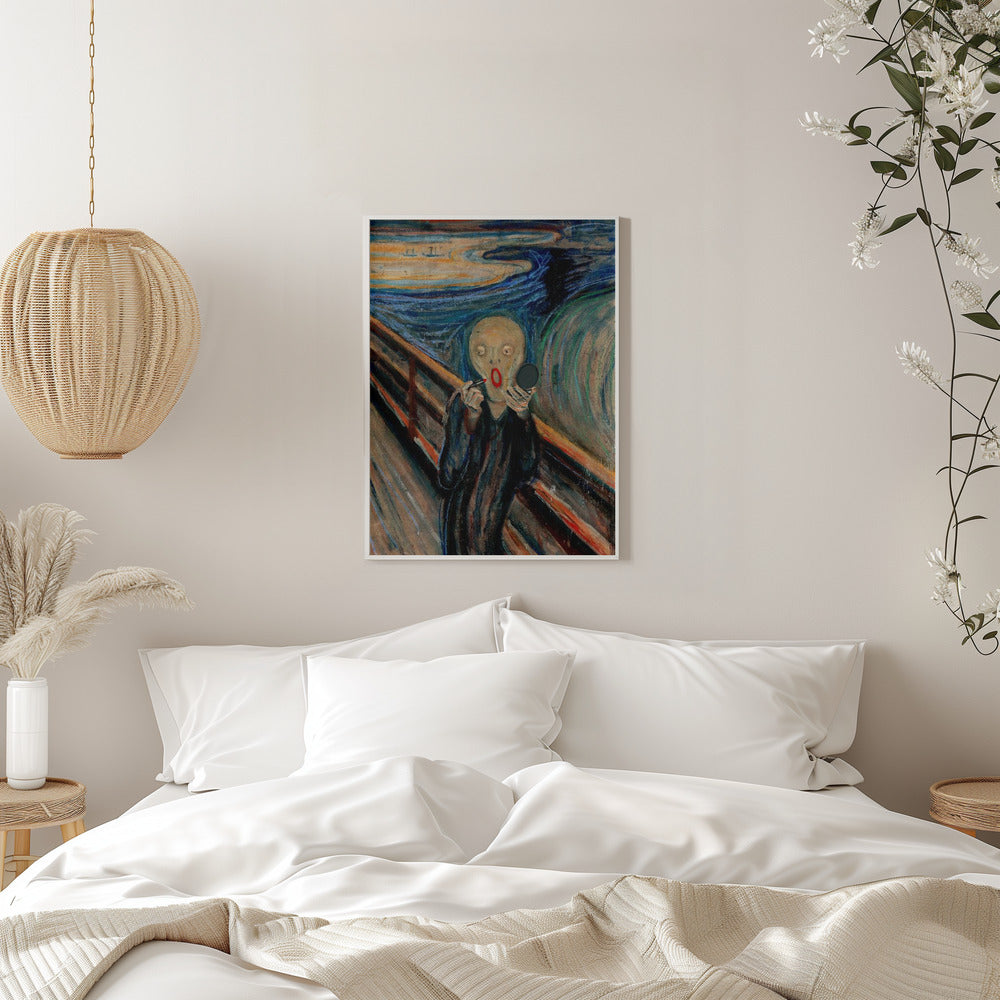 Wall art Screaming Make Up