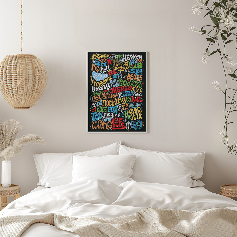 Imagine Canvas Print