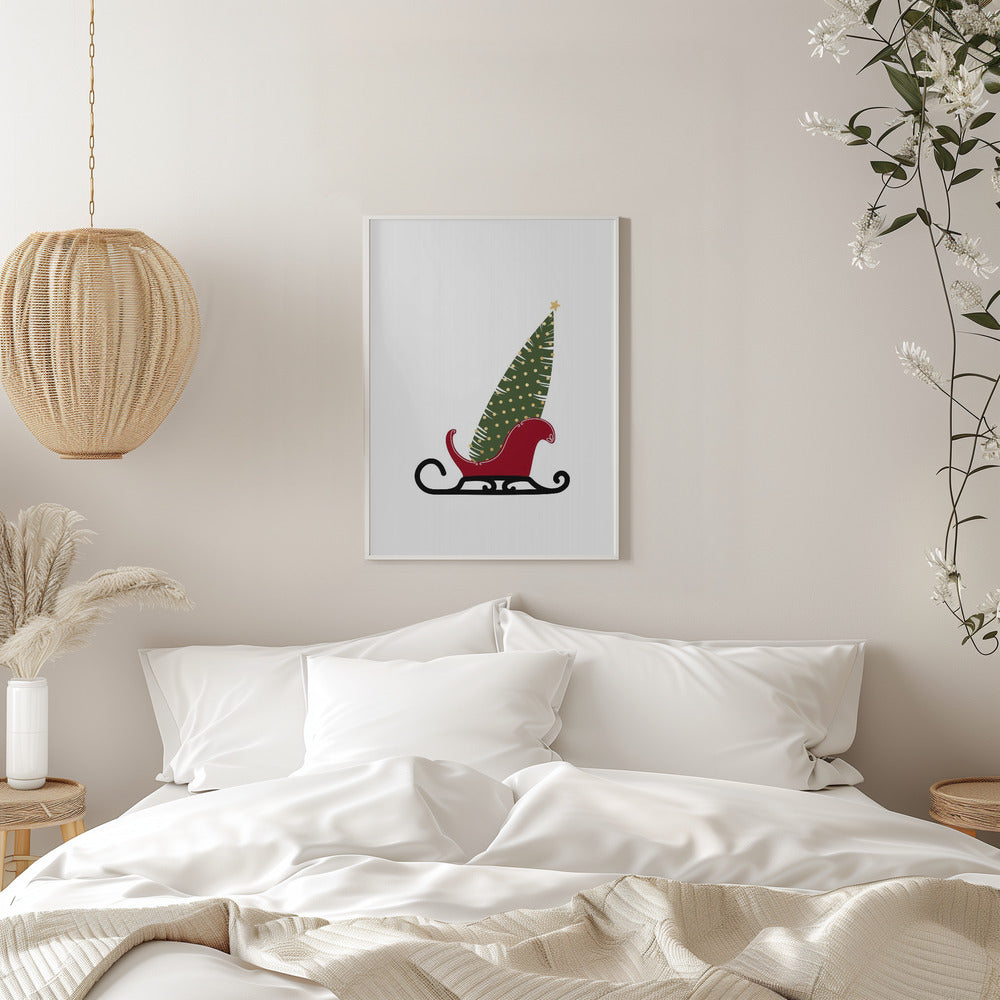 Wall art Let's go (gold)