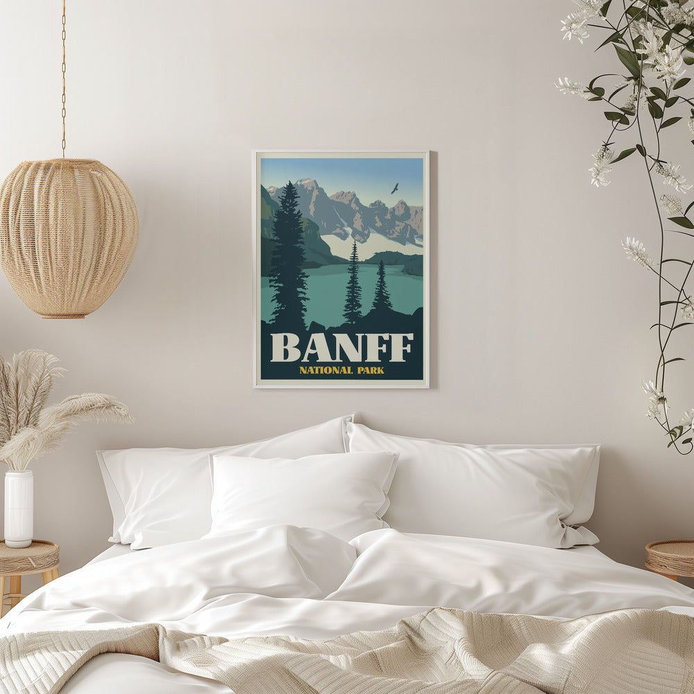 Wall art Banff National Park Travel Print