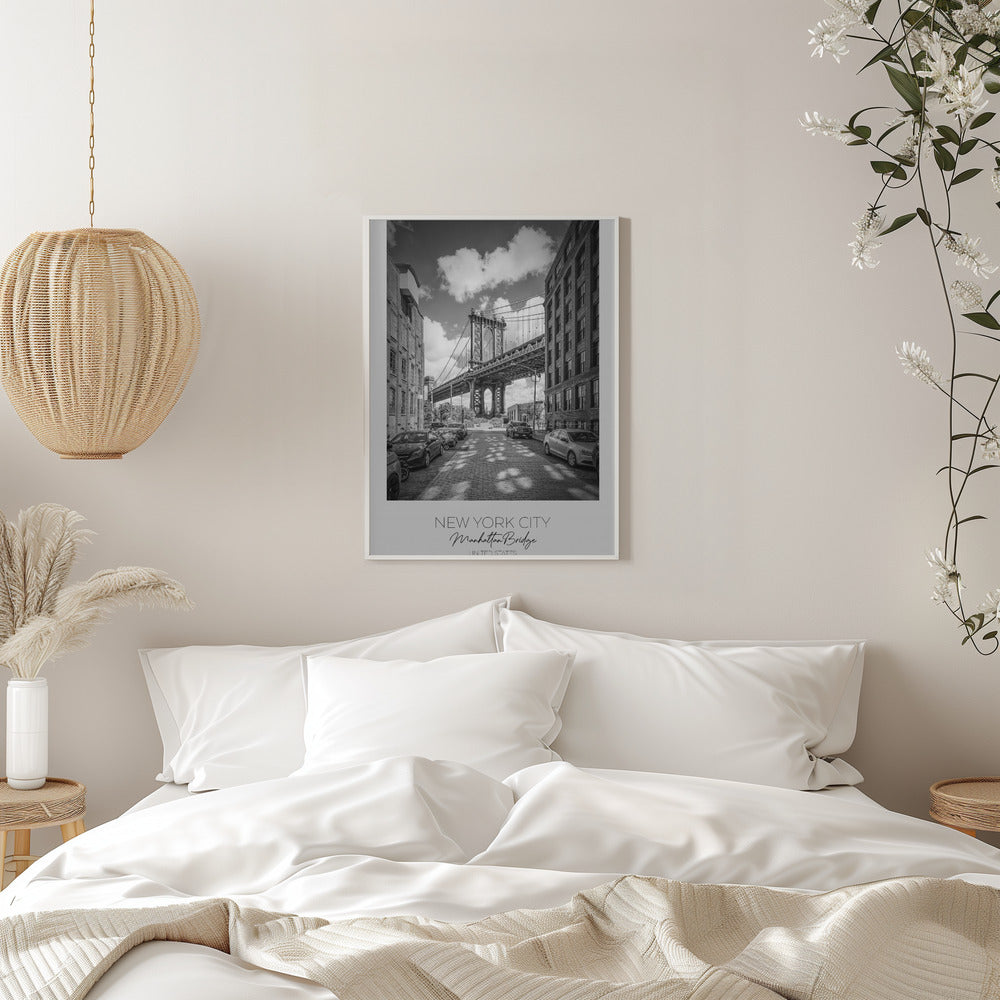 Wall art-NEW YORK CITY Manhattan Bridge