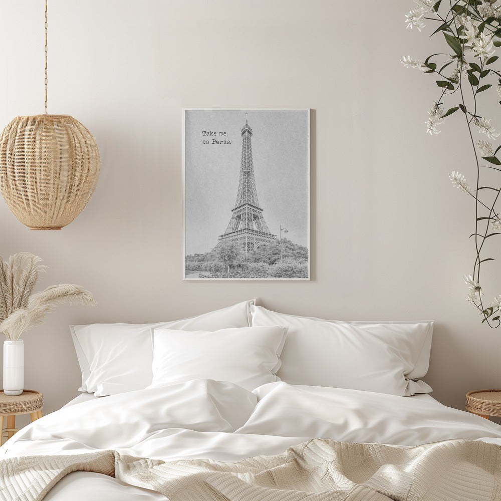 Wall art Take me to Paris