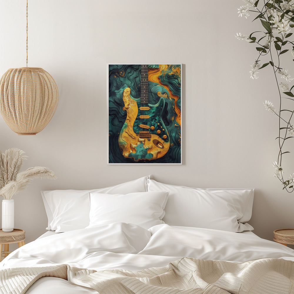 Music Guitar 1 Canvas Print