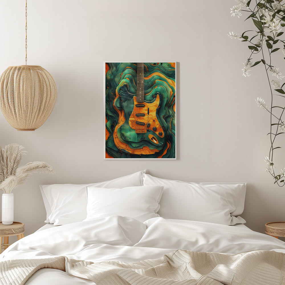 Music Guitar 4 Canvas Print