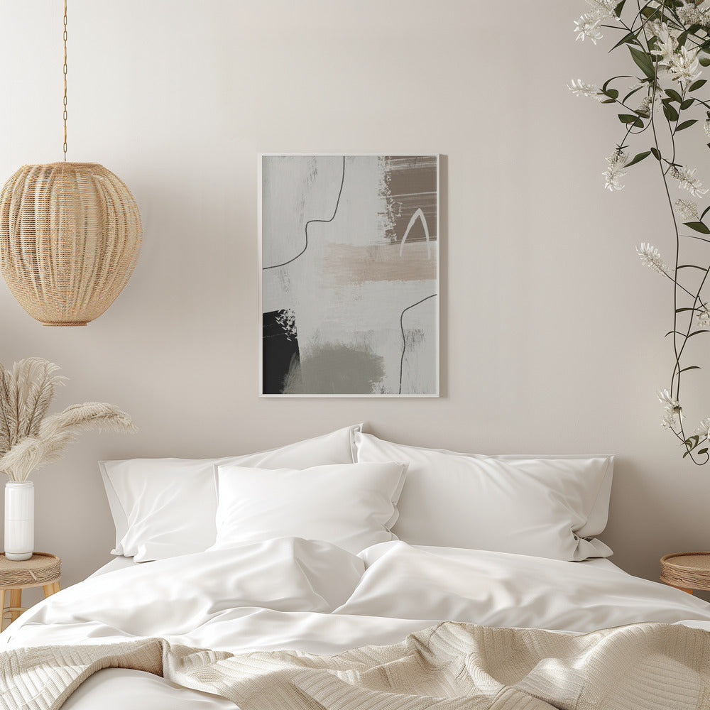 Wall art Earthly shapes