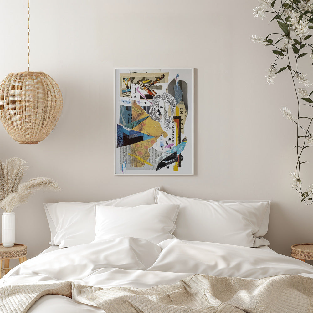 Wall art Abstract collage #2