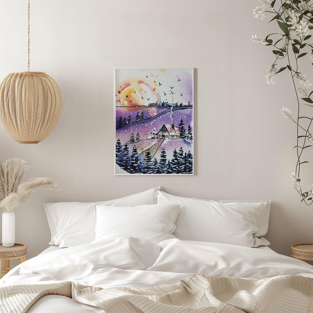Wall art Winter 2 Canvas Print