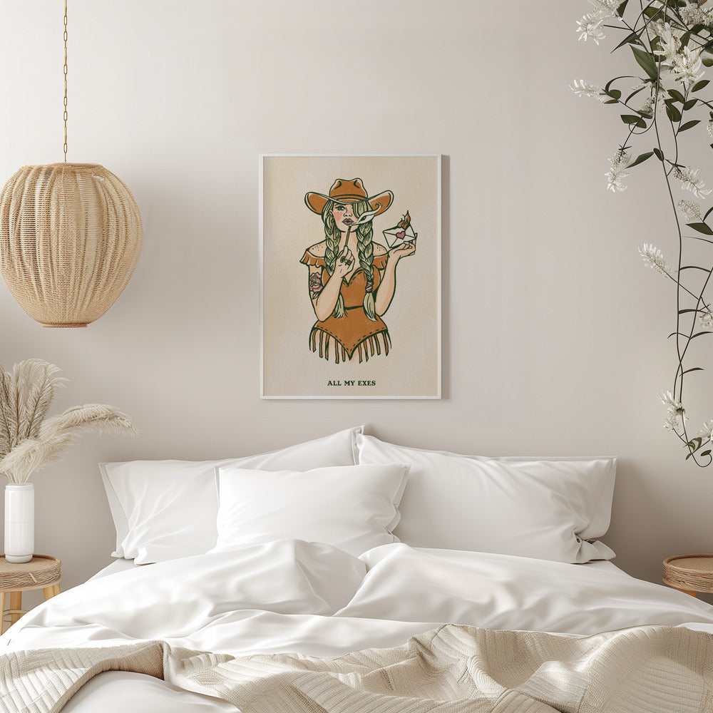 Wall Art All My Exes 2