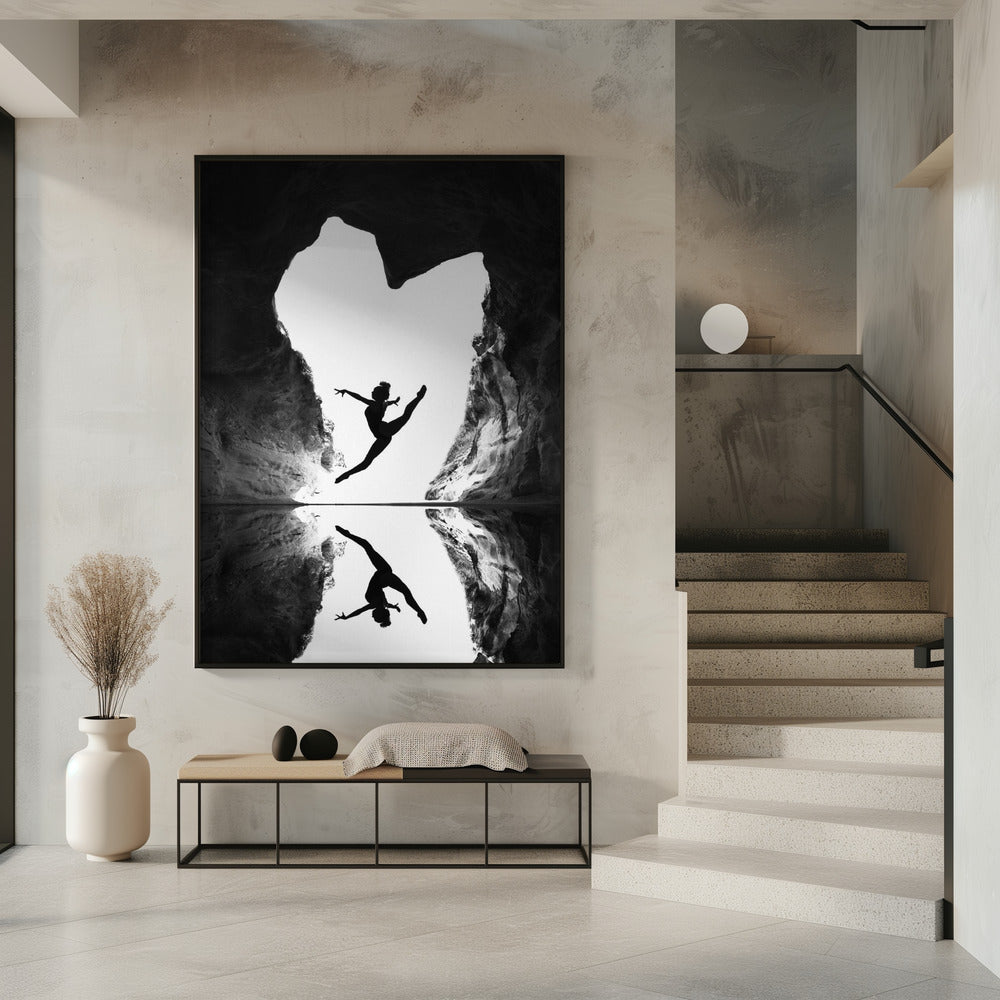 Wall art A beating heart