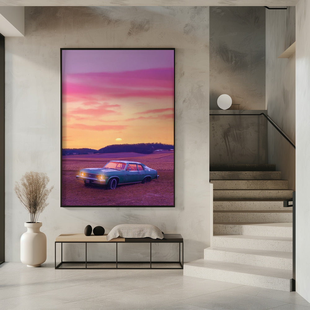 Wall art Serene View. Car Lover