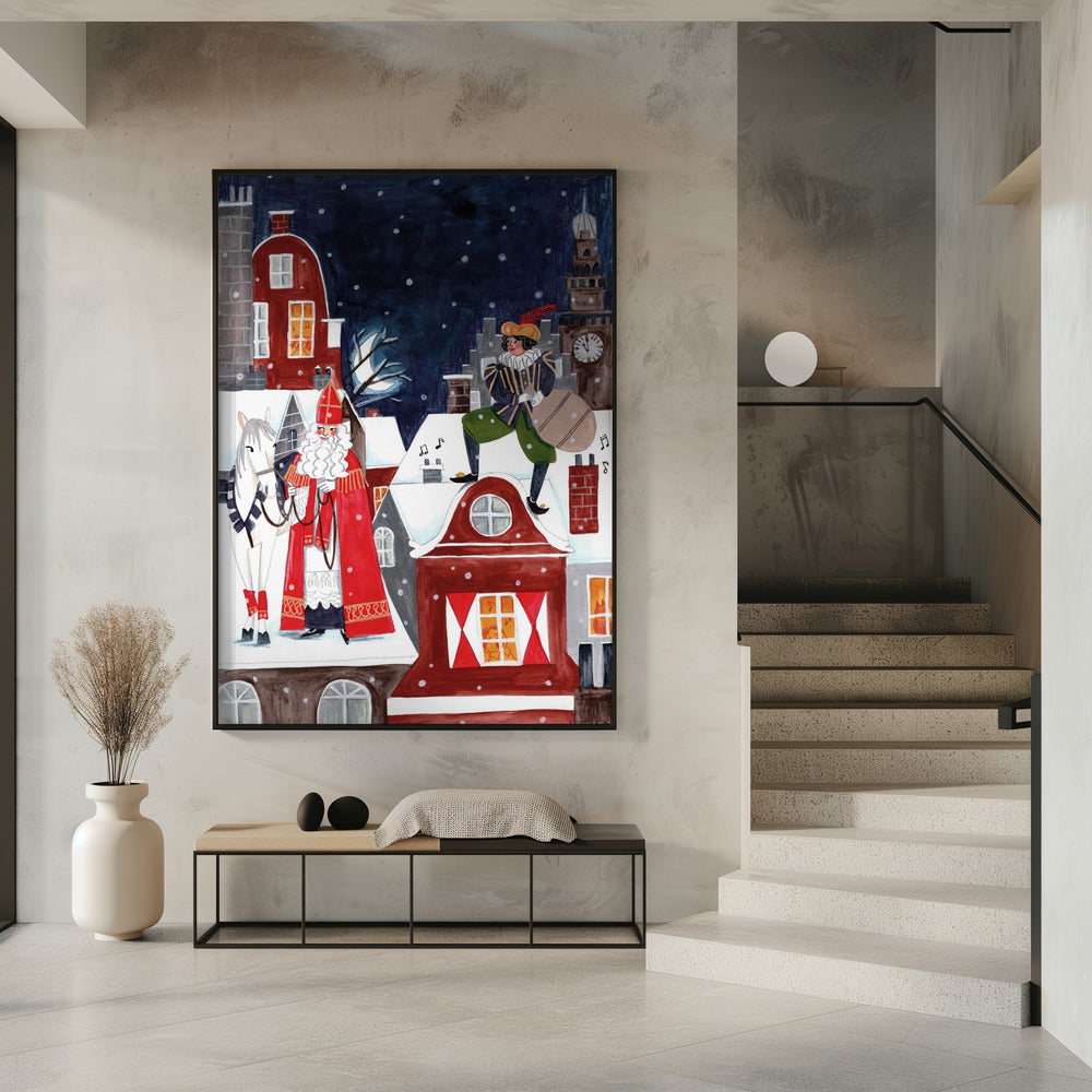Wall art Saint Nicholas Canvas Print