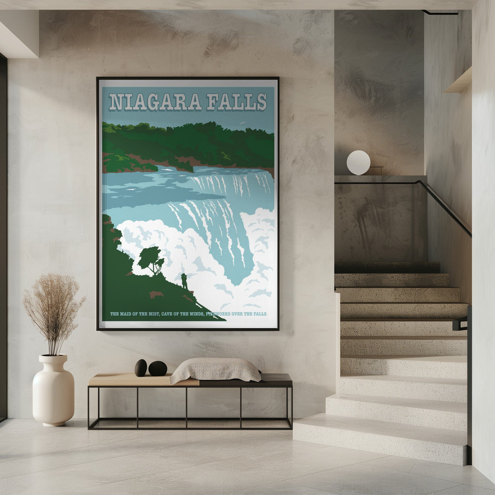 Wall art Niagara FallsTravel Print