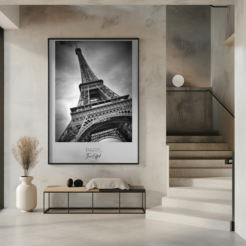 Wall art In focus: PARIS Eiffel Tower
