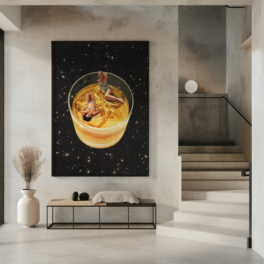 Wall art Whisky besties - On the rocks