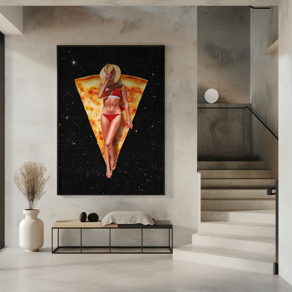 Wall art Pizza Sun Tan