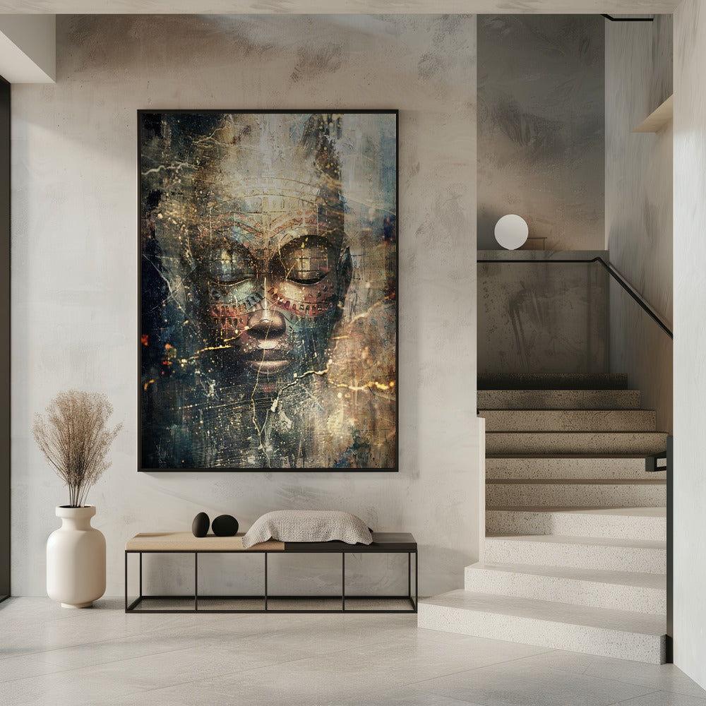 Wall art African Art Illustration Wallart 111