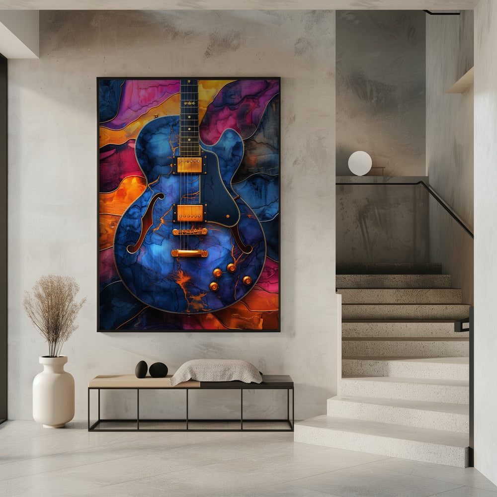 Music Guitar 5 Canvas Print