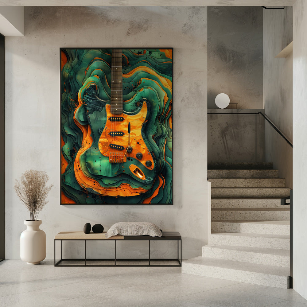 Music Guitar 4 Canvas Print