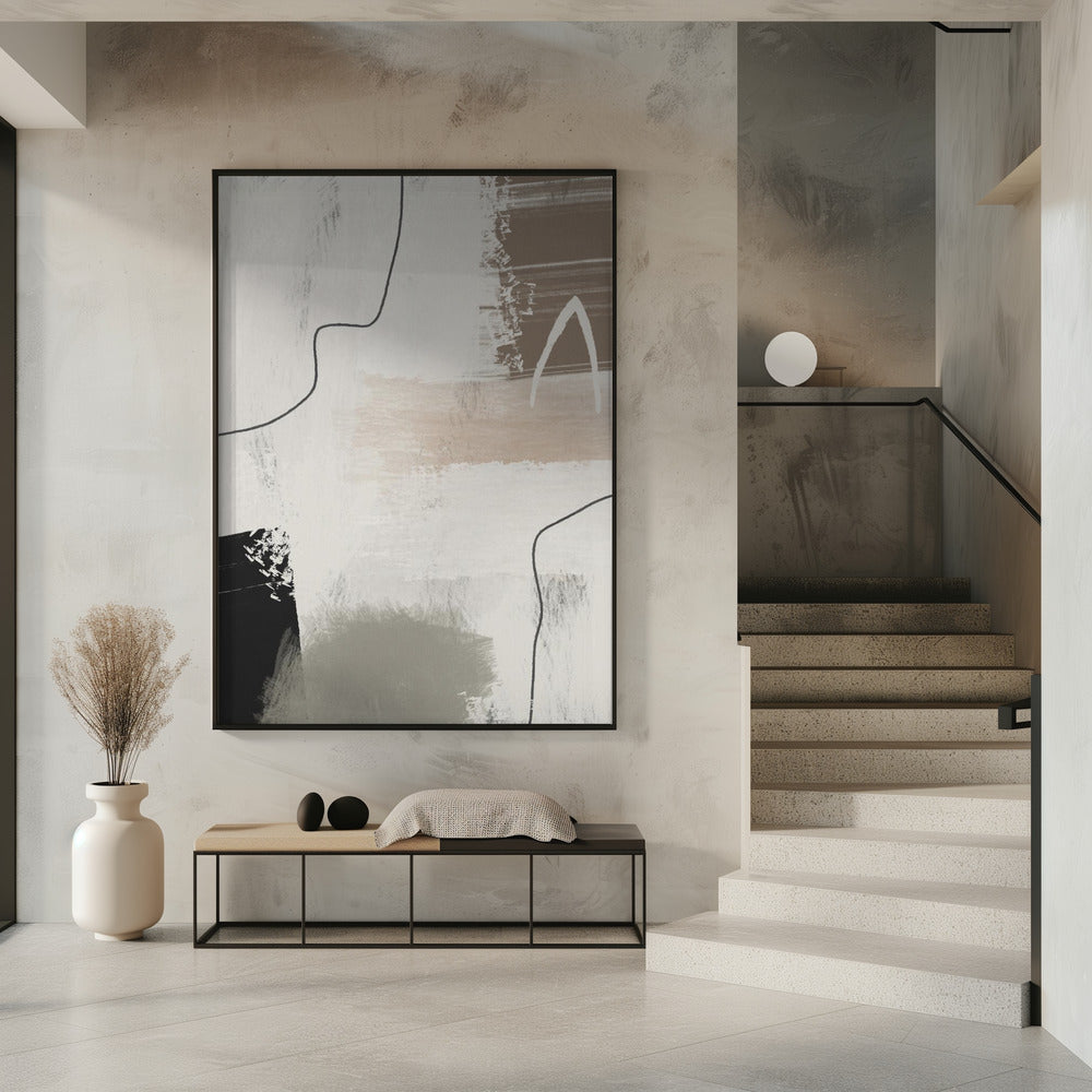 Wall art Earthly shapes