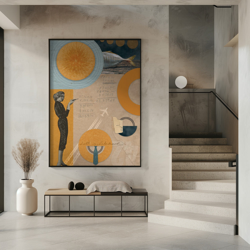 Wall art Let's Misbehave