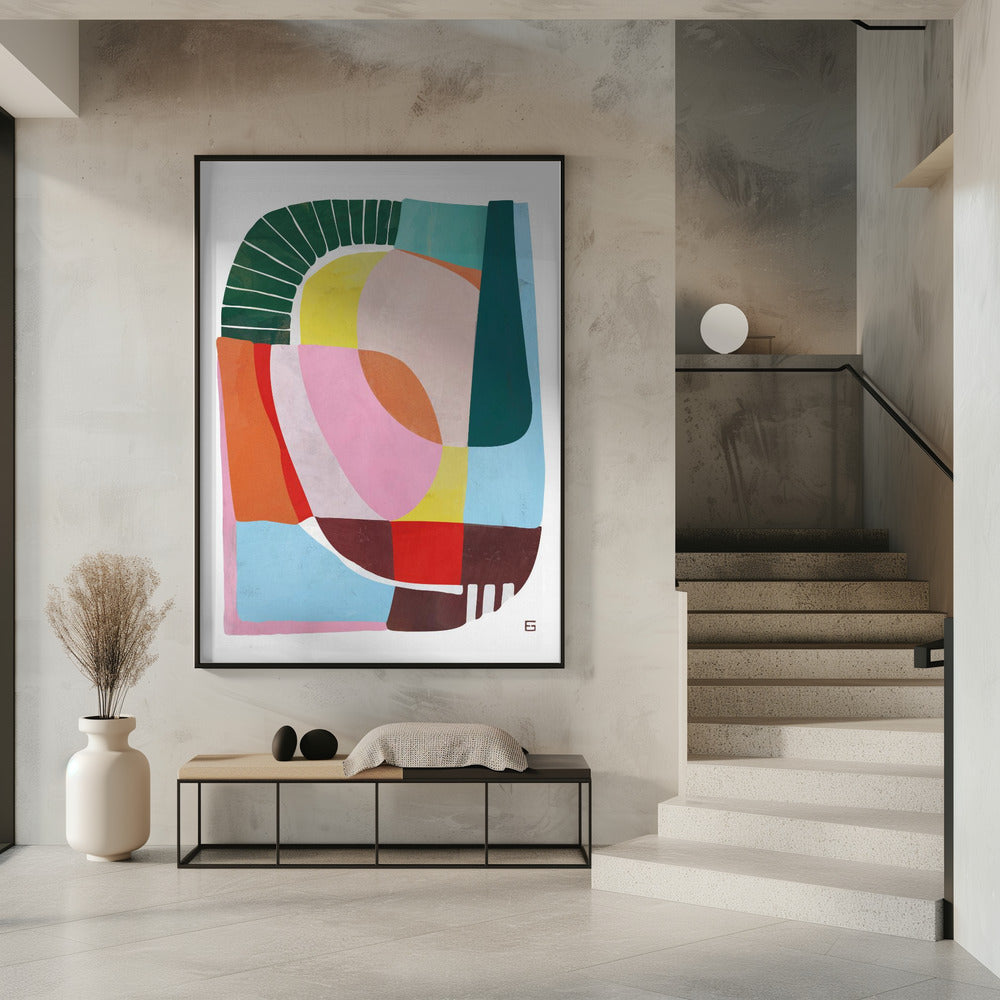 Wall art Happiness 01