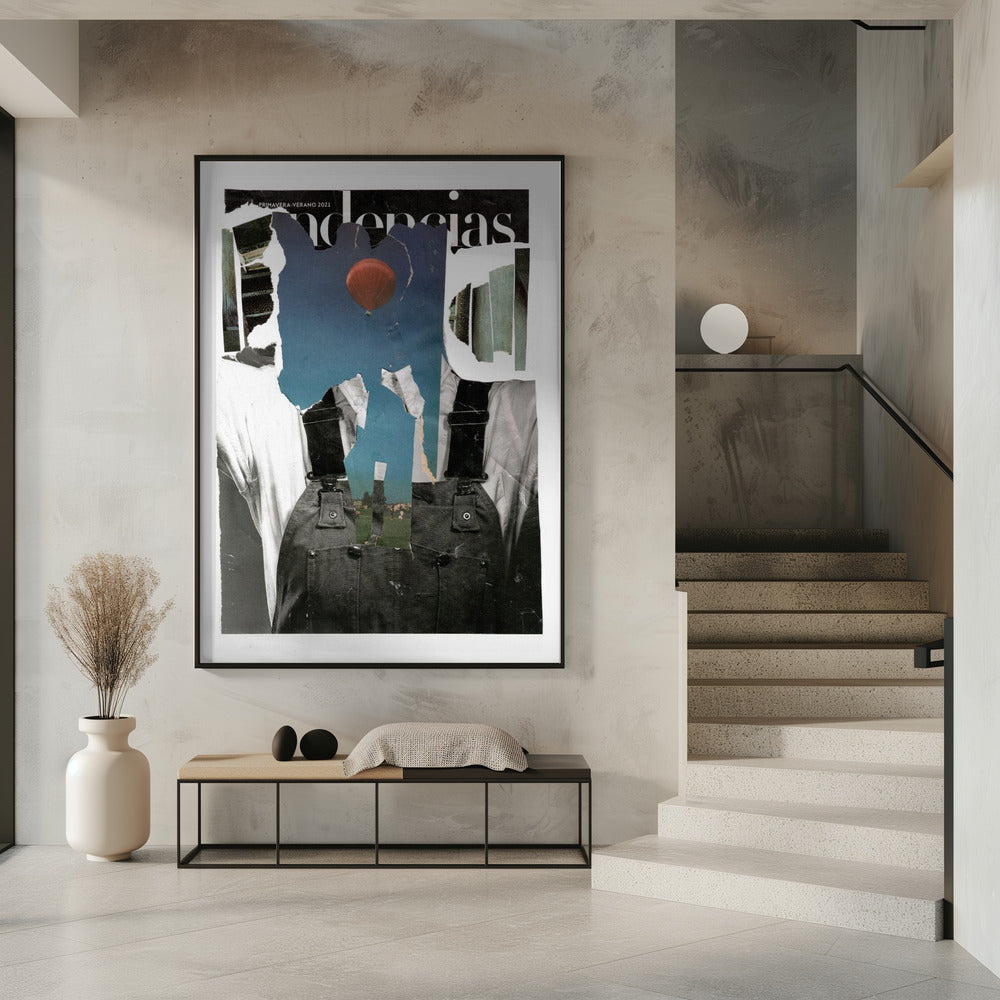 Wall art Abstract collage #3