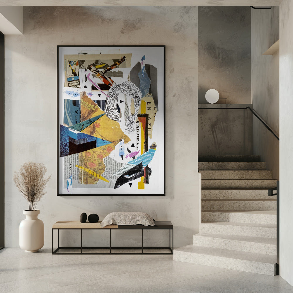 Wall art Abstract collage #2