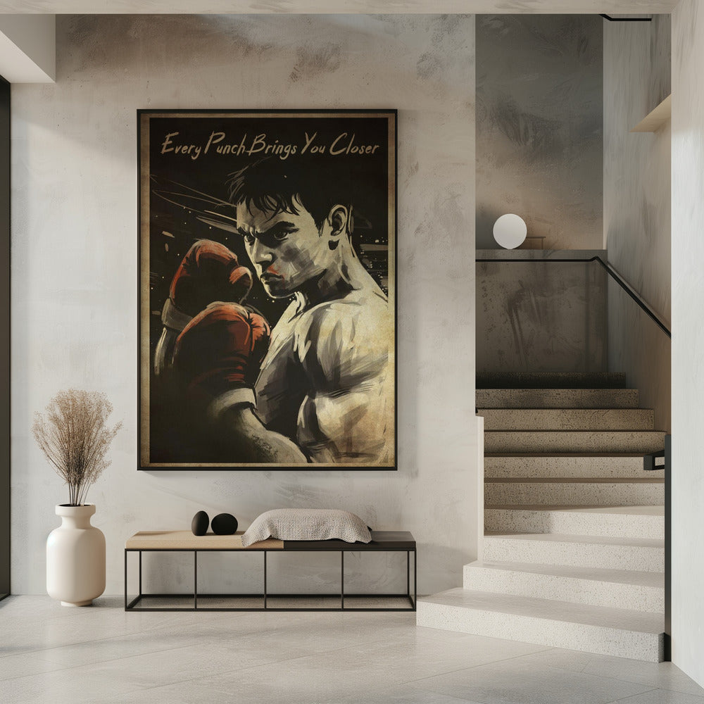 Wall art Every Punch Brings You Closer
