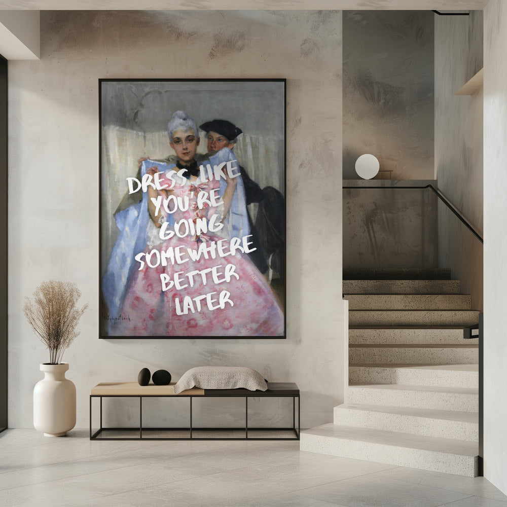 Wall art Dress for Success