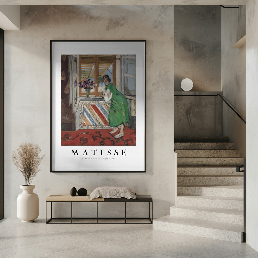 Wall art Jeune Fille a La Mauresque 1939