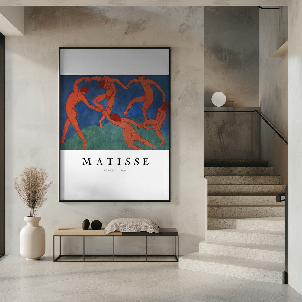 Wall art La Danse II By Henri Matisse