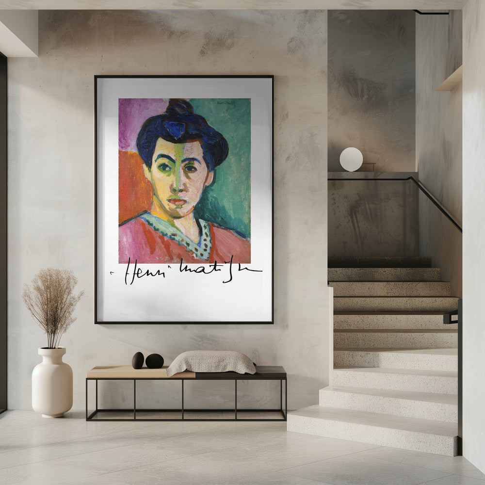 Wall art La Raie Verte With Signature