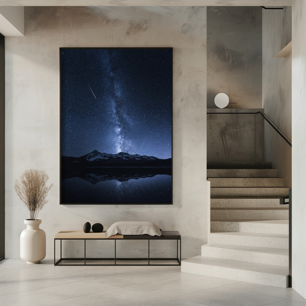 Wall art Galaxies Reflection