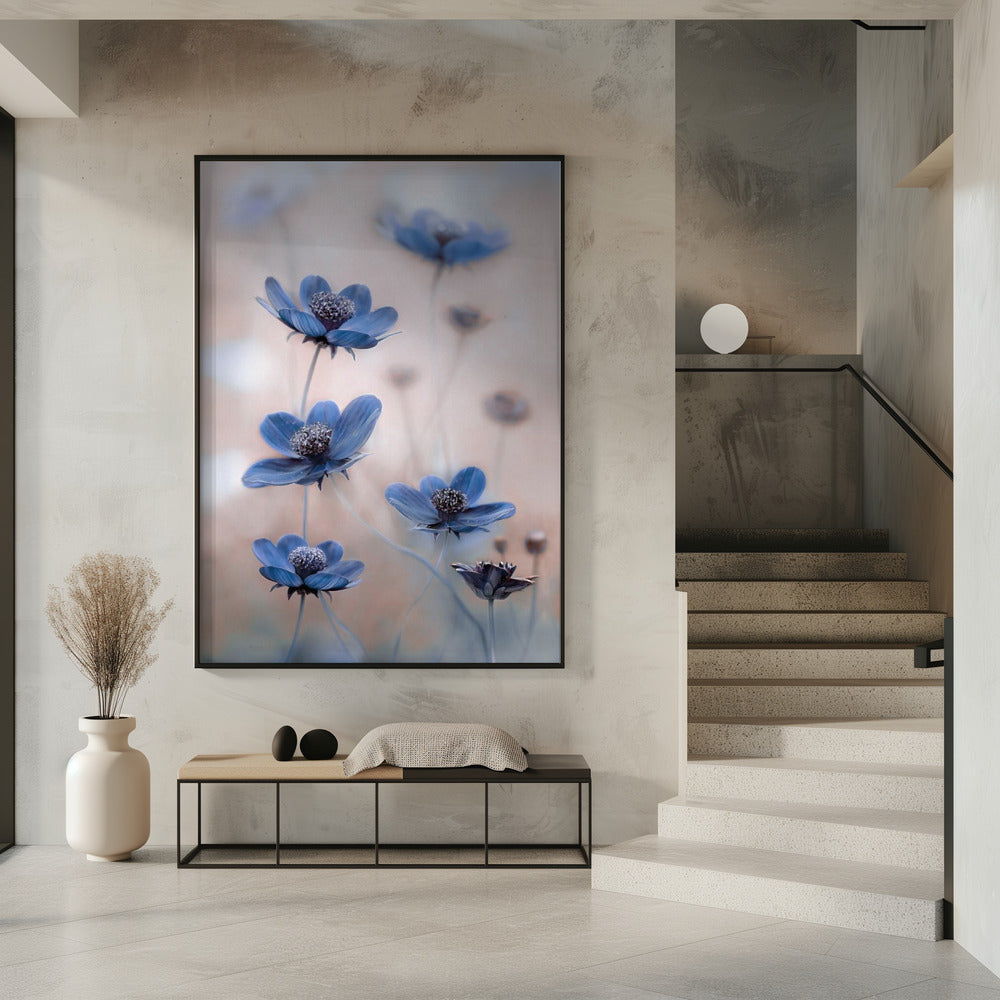 Wall Art Cosmos blue