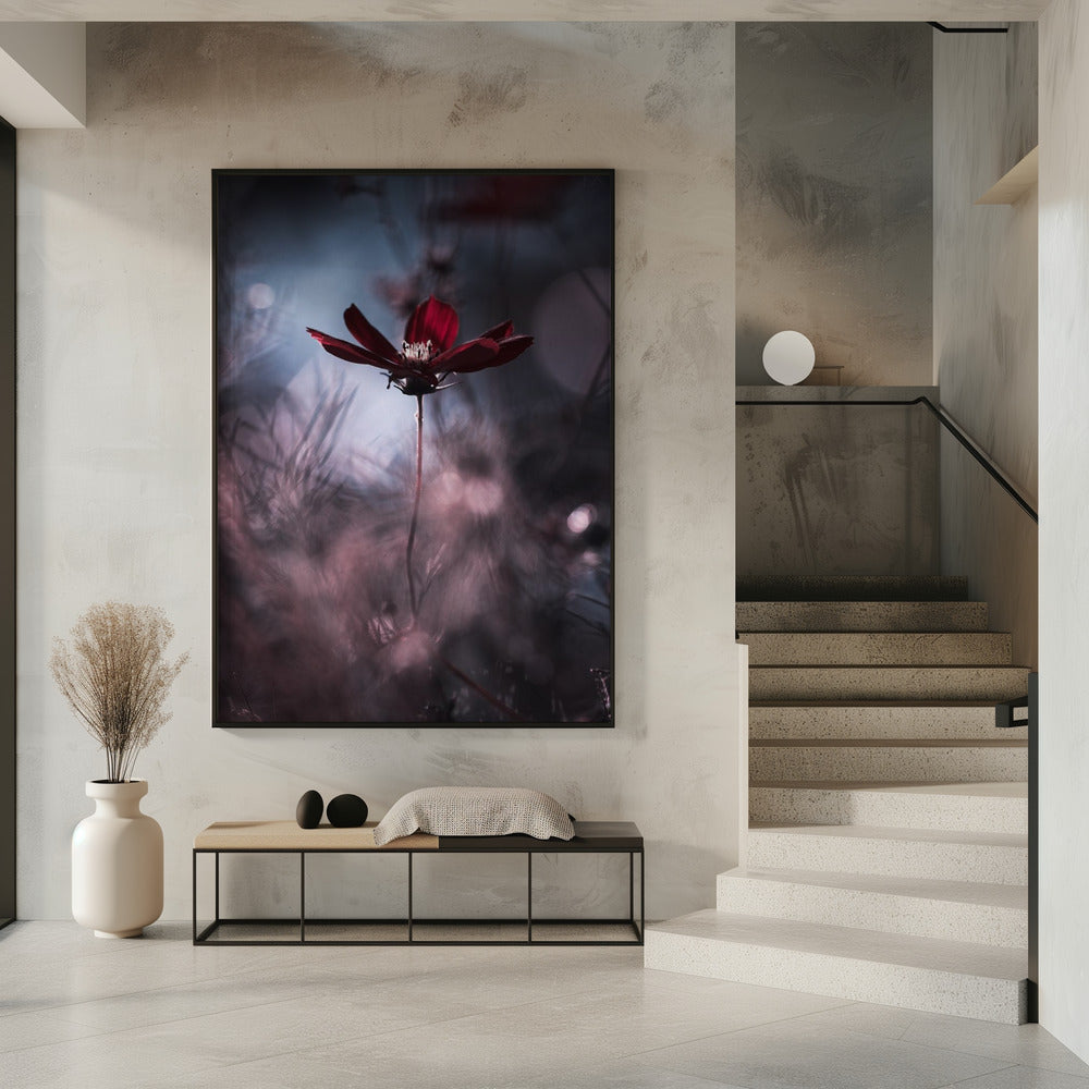 Wall art Tenue de soirée. Floral