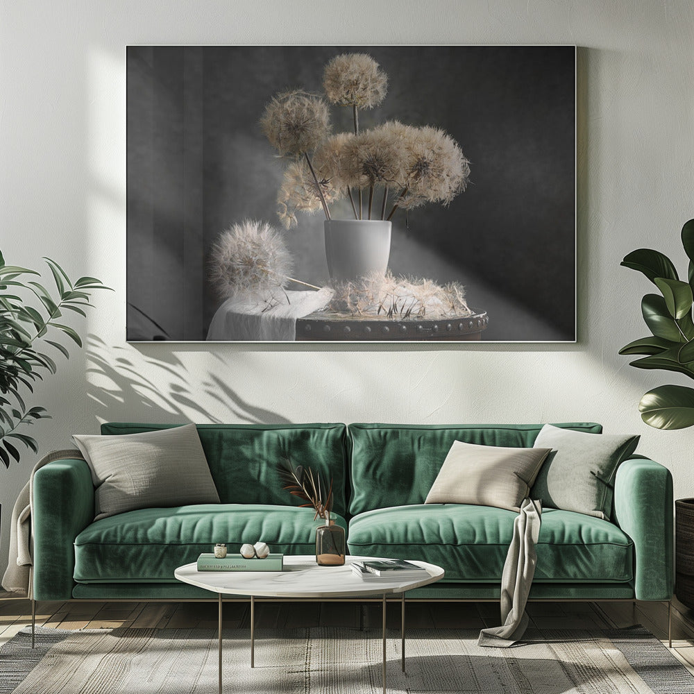 Wall Art Dandelion Seed Pod