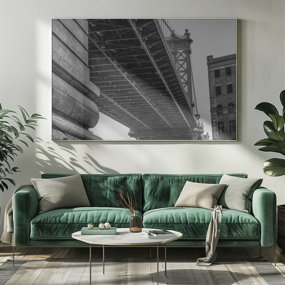 Wall art Manhattan Bridge - Brooklyn New York
