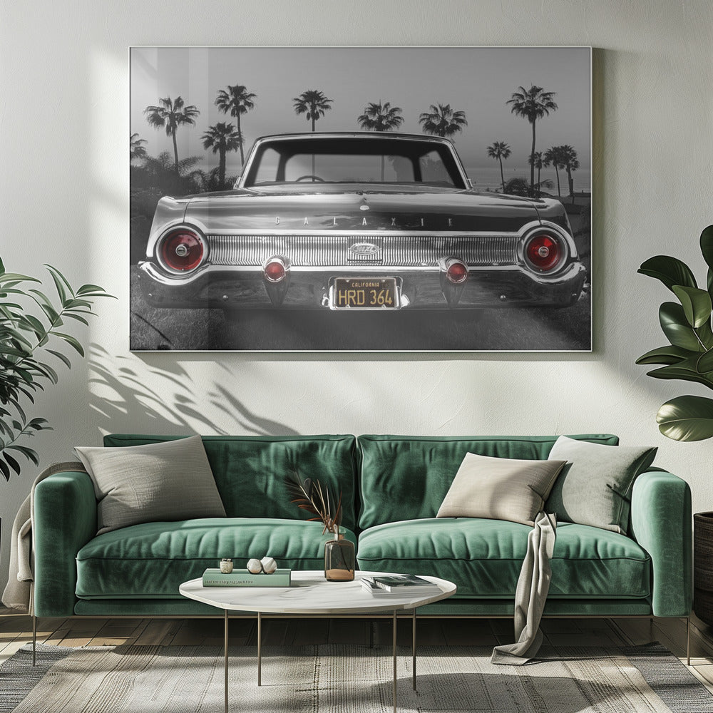 Wall art Ford Galaxie 500XL Canvas Print