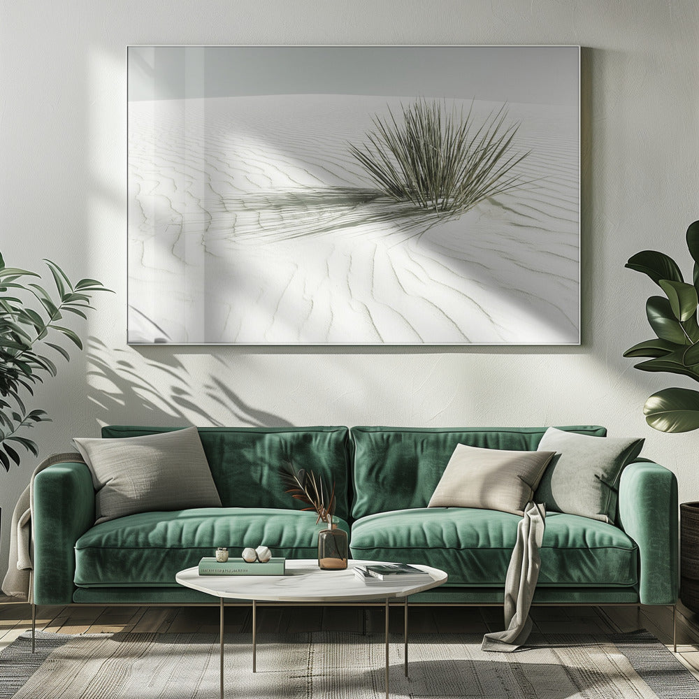 Wall art WHITE SANDS Vintage Dune