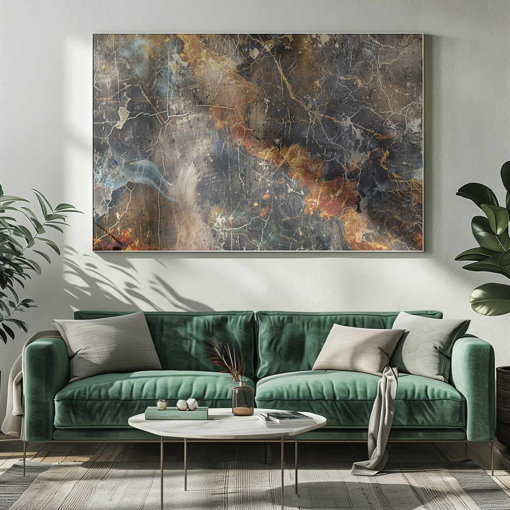 Wall art Abstract Marble Art Illustration 01