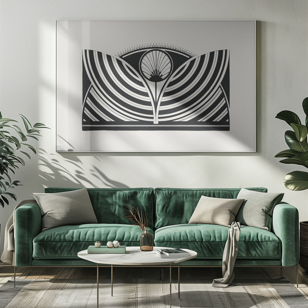 Wall art Stylized Floral Pattern