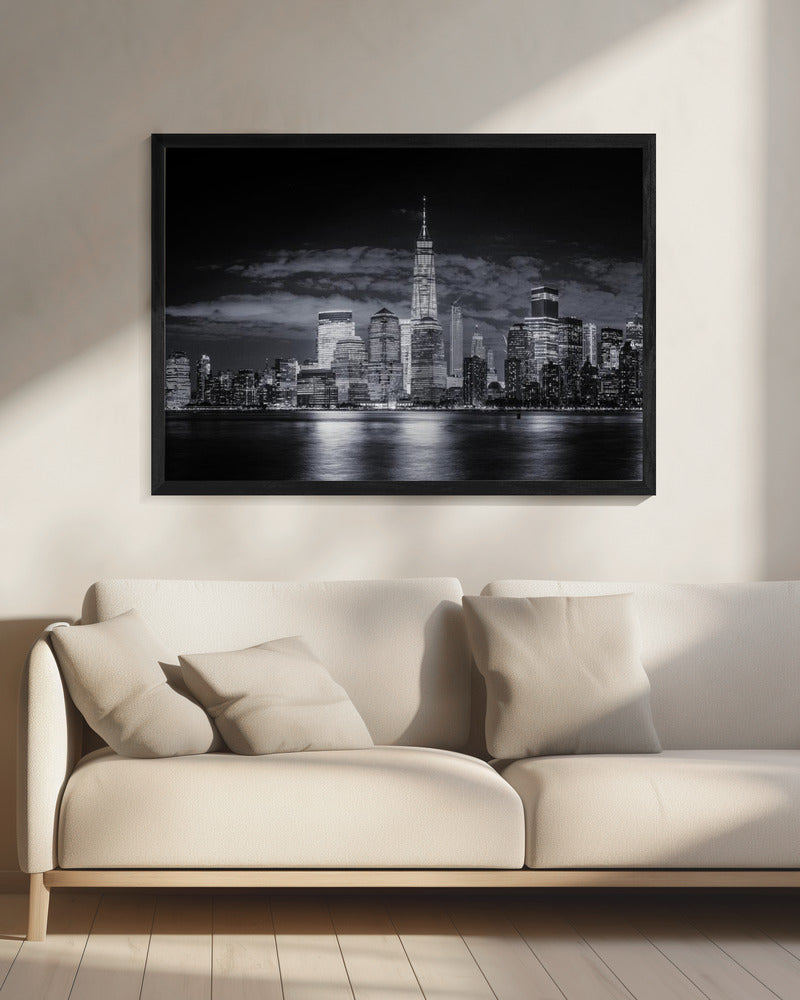 Wall art Gotham.  Manhattan skyline