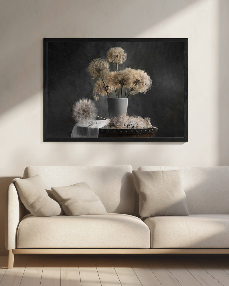 Wall Art Dandelion Seed Pod