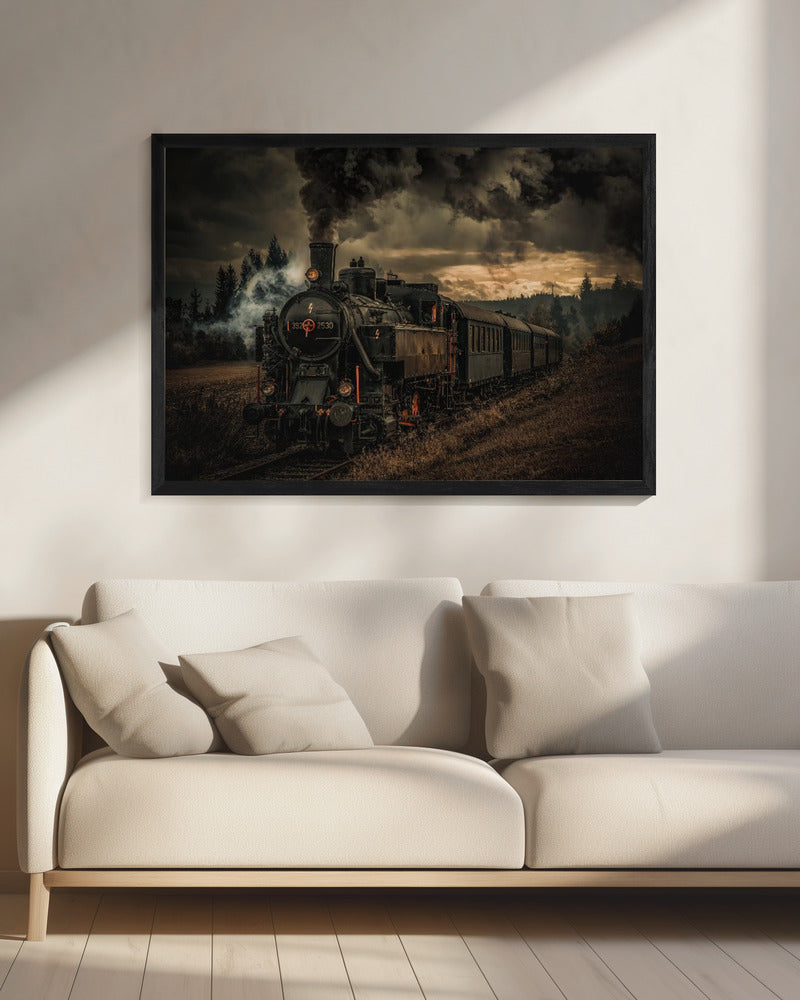 Wall Art Gold digger train